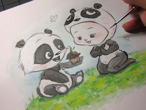 500x375 Baby Pandas Tumblr Shared By Marchella On We Heart It