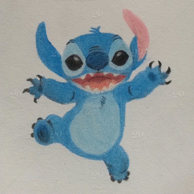 Cute Stitch Drawing at GetDrawings | Free download