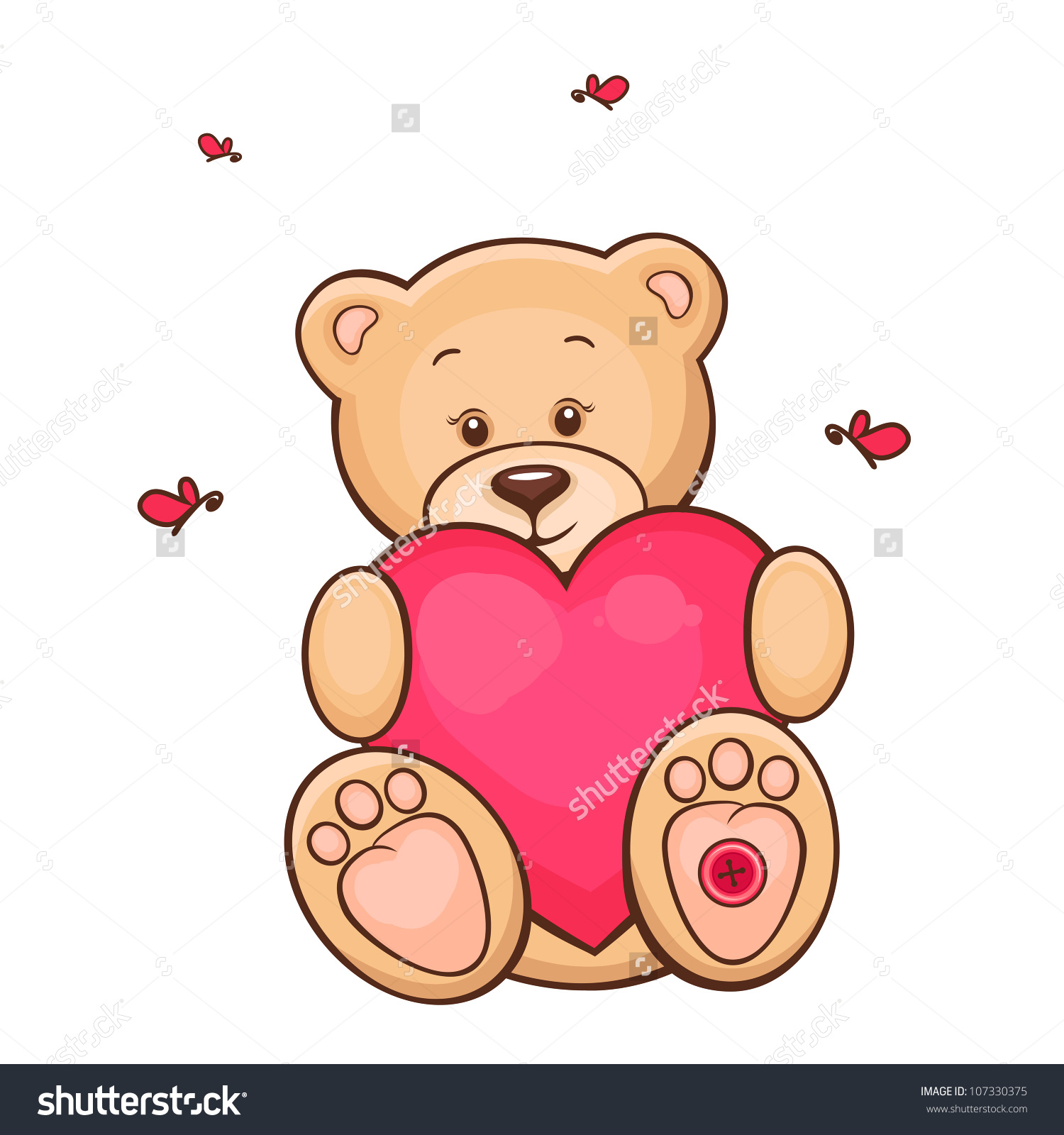 1500x1600 Cute Teddy Bear Sketch Drawing With Heart Pictures Cute Teddy Bear