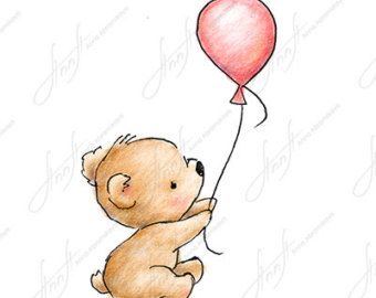 340x270 Cute Teddy Bear Drawing