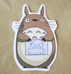 236x243 Super Cute Totoro Poster Approx. A4 21 X 30 Cm Japanese Anime