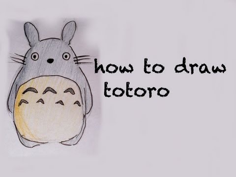 480x360 Speed Drawing Totoro ^^