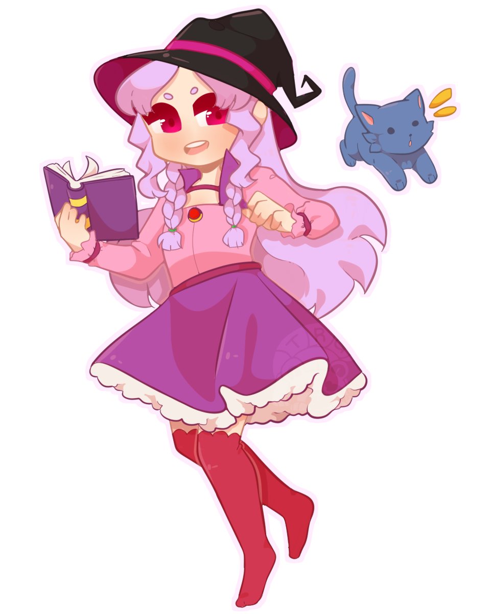 961x1200 Pupper In A Cupper On Twitter I Like Drawing Cute Witch Girls