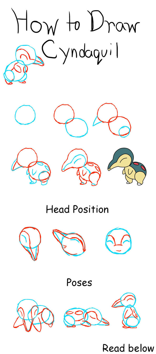 594x1346 How To Draw Cyndaquil By Zero20ne