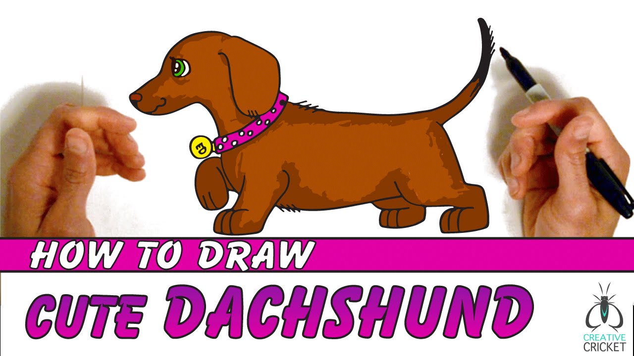 1280x720 How To Draw A Dog Step By Step