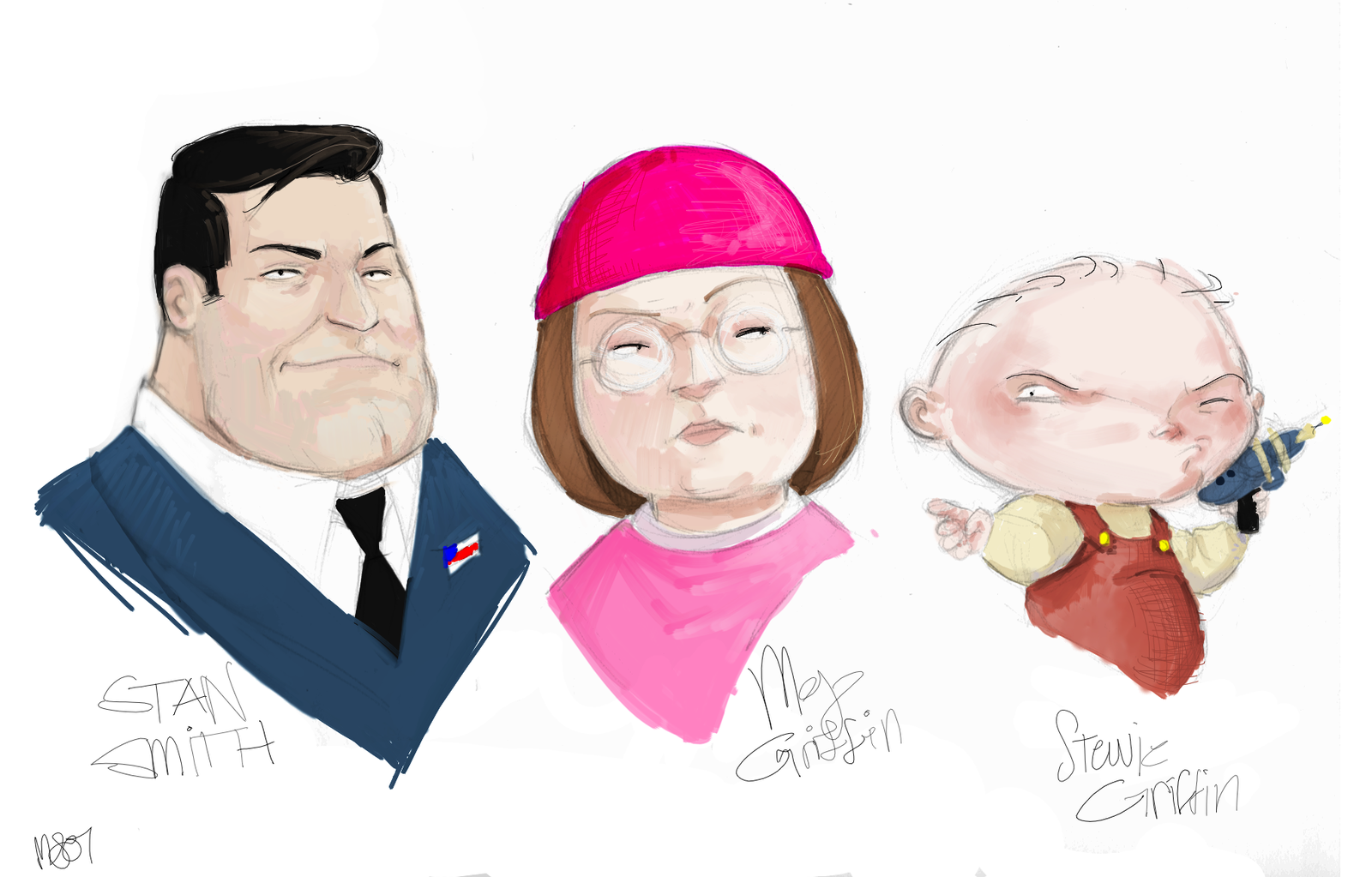 1600x1023 American Dad Drawing Picture, American Dad Drawing Wallpaper