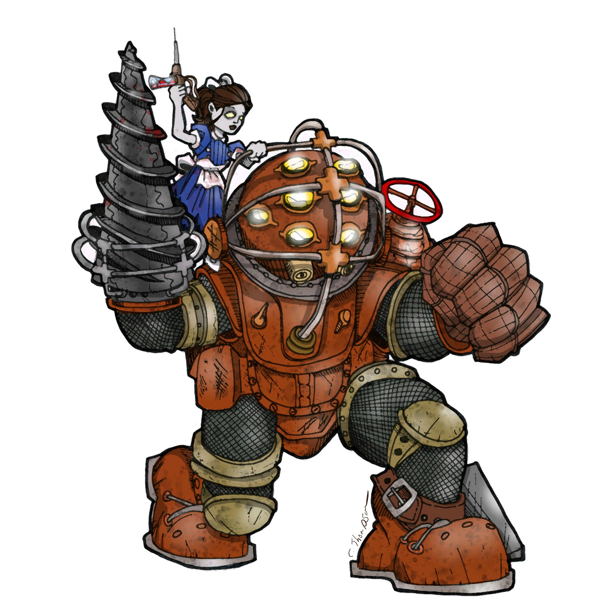 2048x2048 My Big Daddy Drawing Gaming