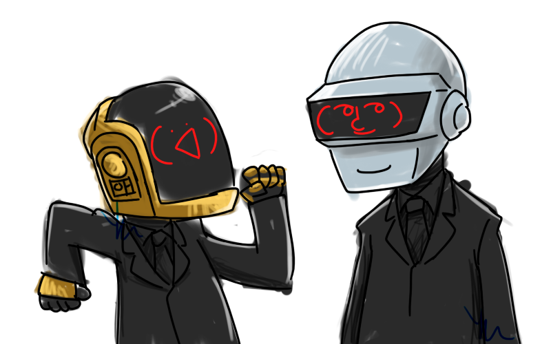 800x500 Emotional Daft Punk By Nsyee36