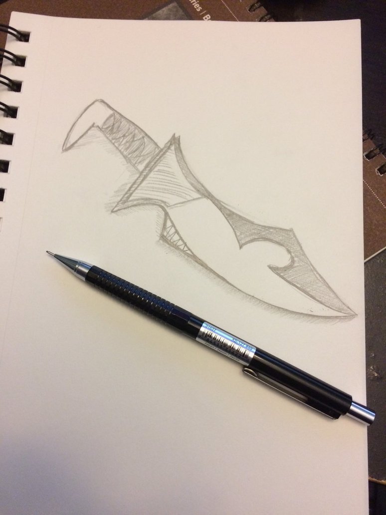 774x1032 Dagger Drawing Basic By Flashstep111