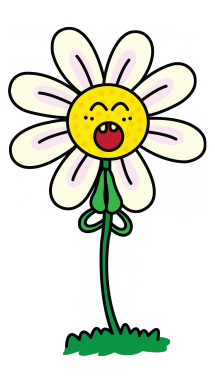 215x382 How To Draw A Smiling Daisy, Easy Step By Step Drawing Tutorial