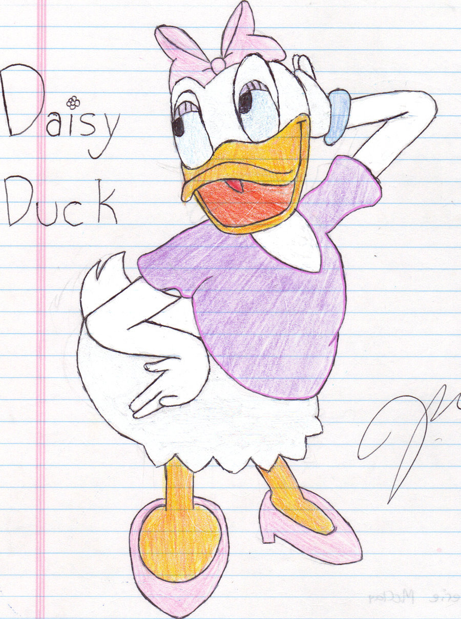 900x1208 Daisy Duck By Cherrychapp Stick