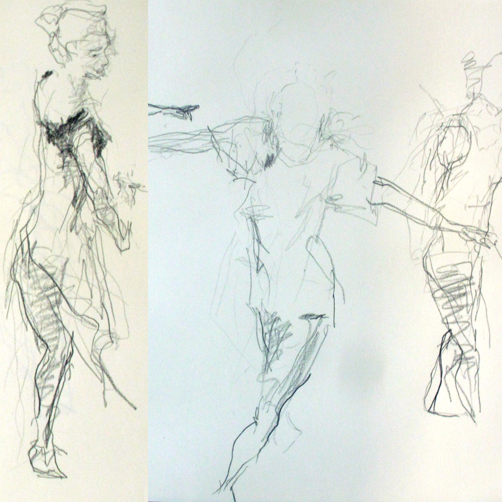 1000x1000 Suspendre Une (Life Drawing Dancedessins Sur Le Vif