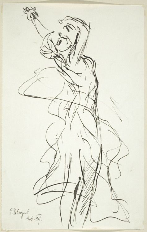 475x750 The Dance By John Singer Sargent~ Drawings