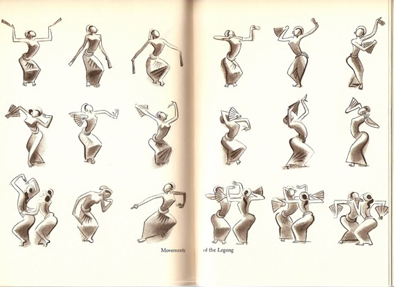 565x411 Legong Dancer Drawings Studio Tea Blog Tea Collection