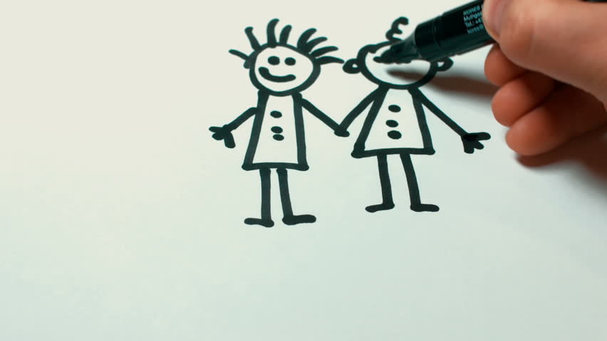 852x480 Video, Animation, Cartoon, Drawn By Men, Girls Dancing, Boy Sends