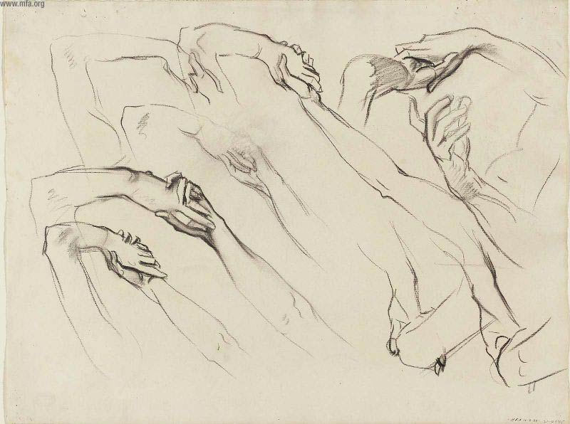 800x596 John Singer Sargent's Dancing Figures Study