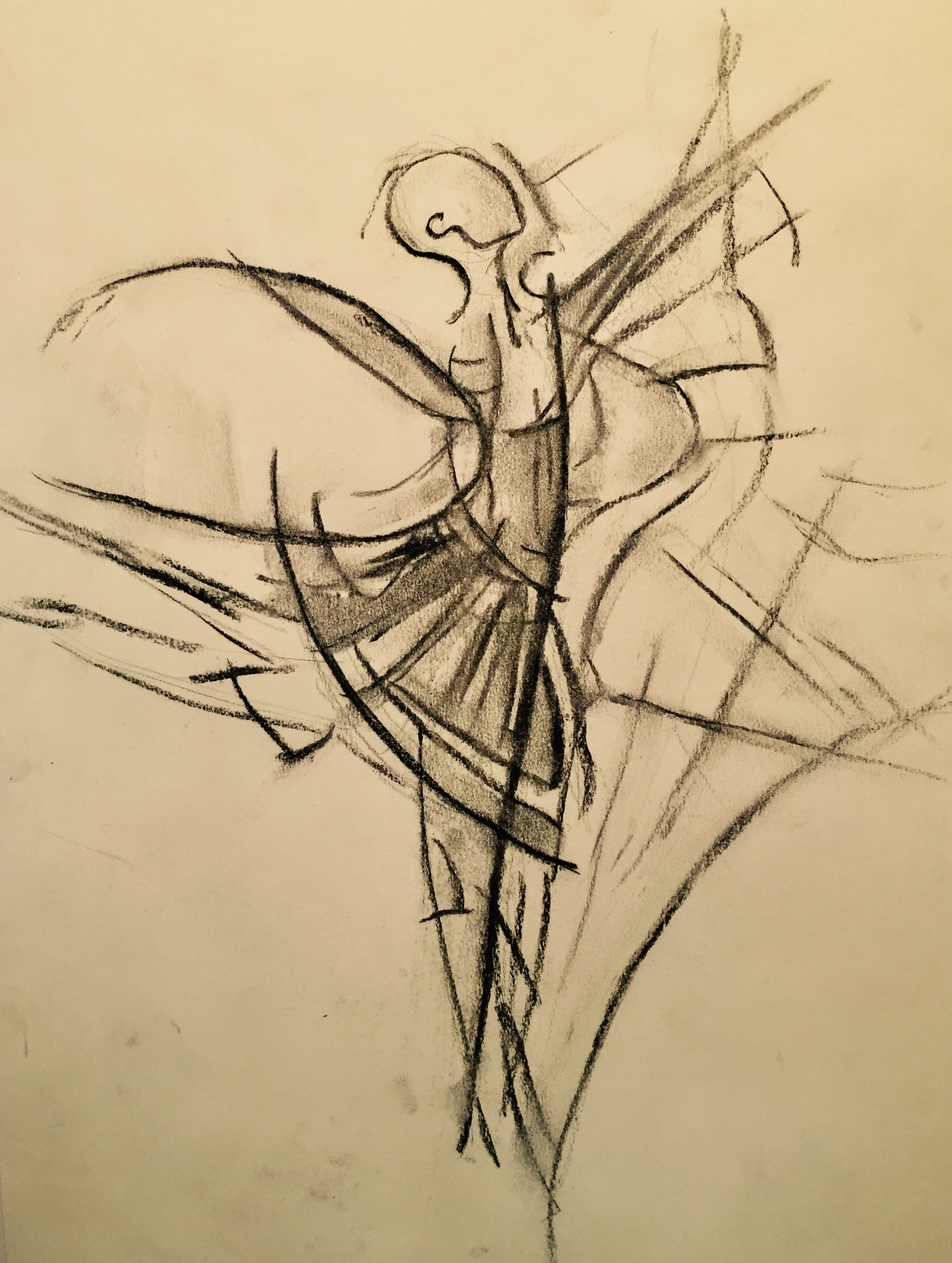 2224x2951 Drawing Of A Dancing Girl