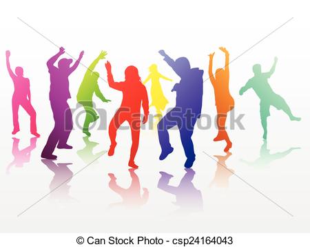 450x358 Dancing People Eps Vector