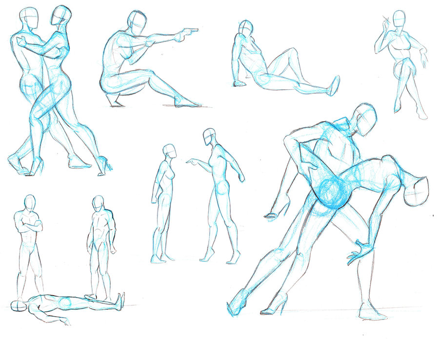 900x695 Reference Pose Bundle 3 By Kcgarza