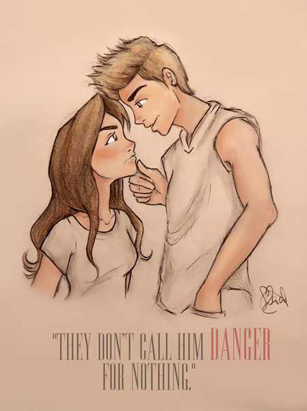 449x600 They Don'T Call Him Danger For Nothing. Art Print Love