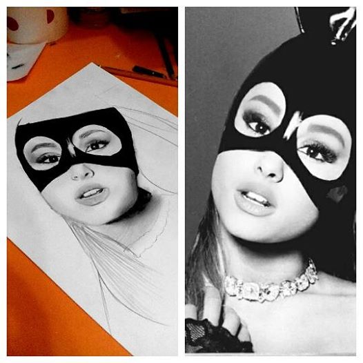 526x526 Ariana Grande Dangerous Woman Drawing Moonlight By Darkaharveey