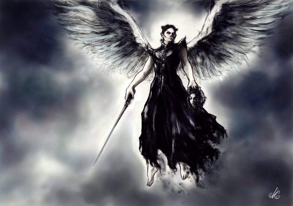 1024x722 Michael Draw Dark Angel By Eileendrawart