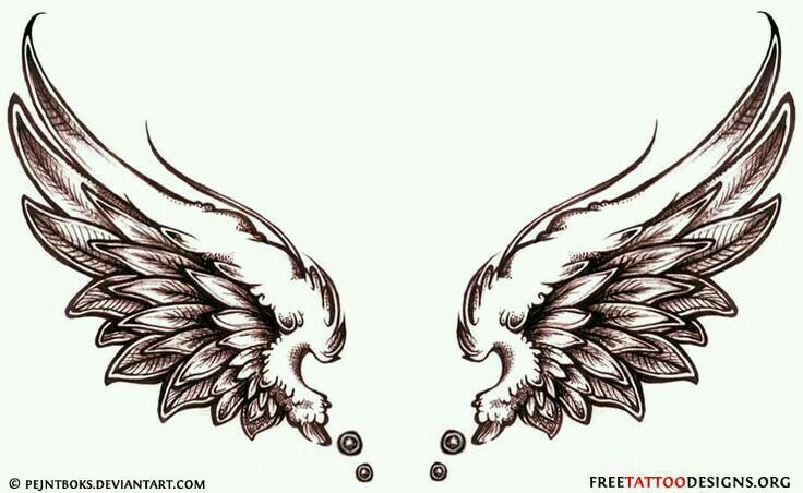 Dark Angel Wings Drawing at GetDrawings | Free download