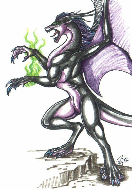 503x726 Generic Dark Dragon By Psycrowe