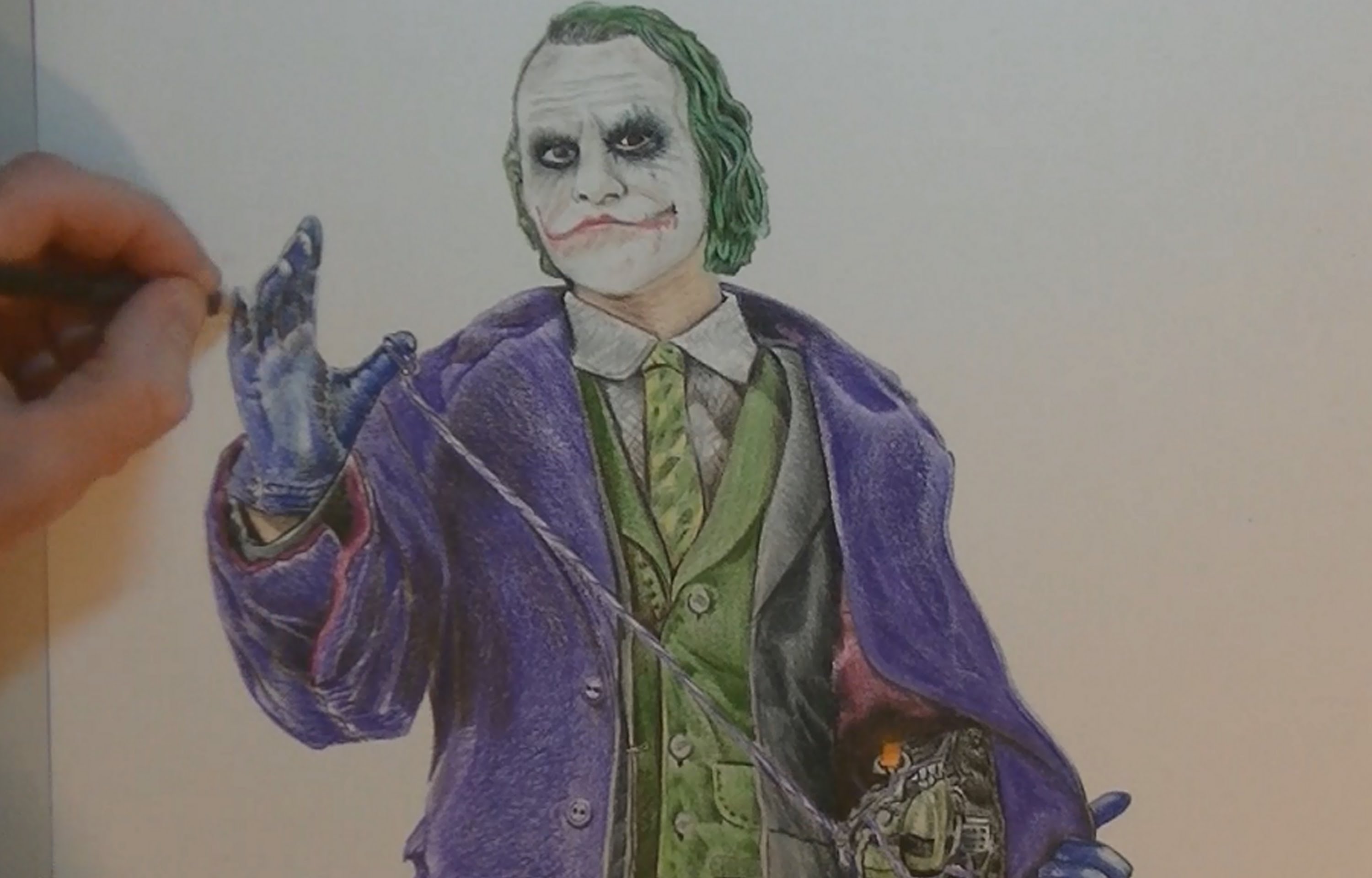 3000x1920 Drawing Joker