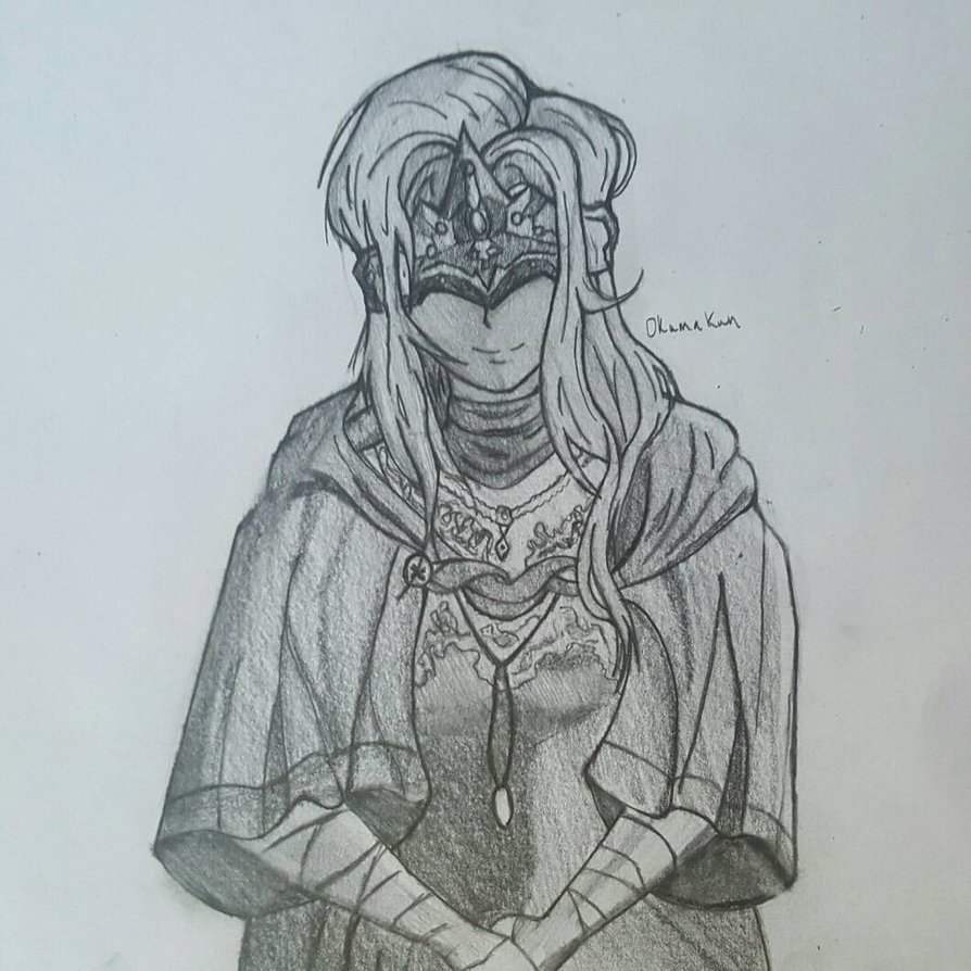 894x894 The Firekeeper From Dark Souls 3 By Okumakun