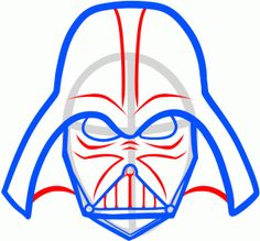 236x219 How To Draw Darth Vader Easy, Step By Step, Star Wars Characters