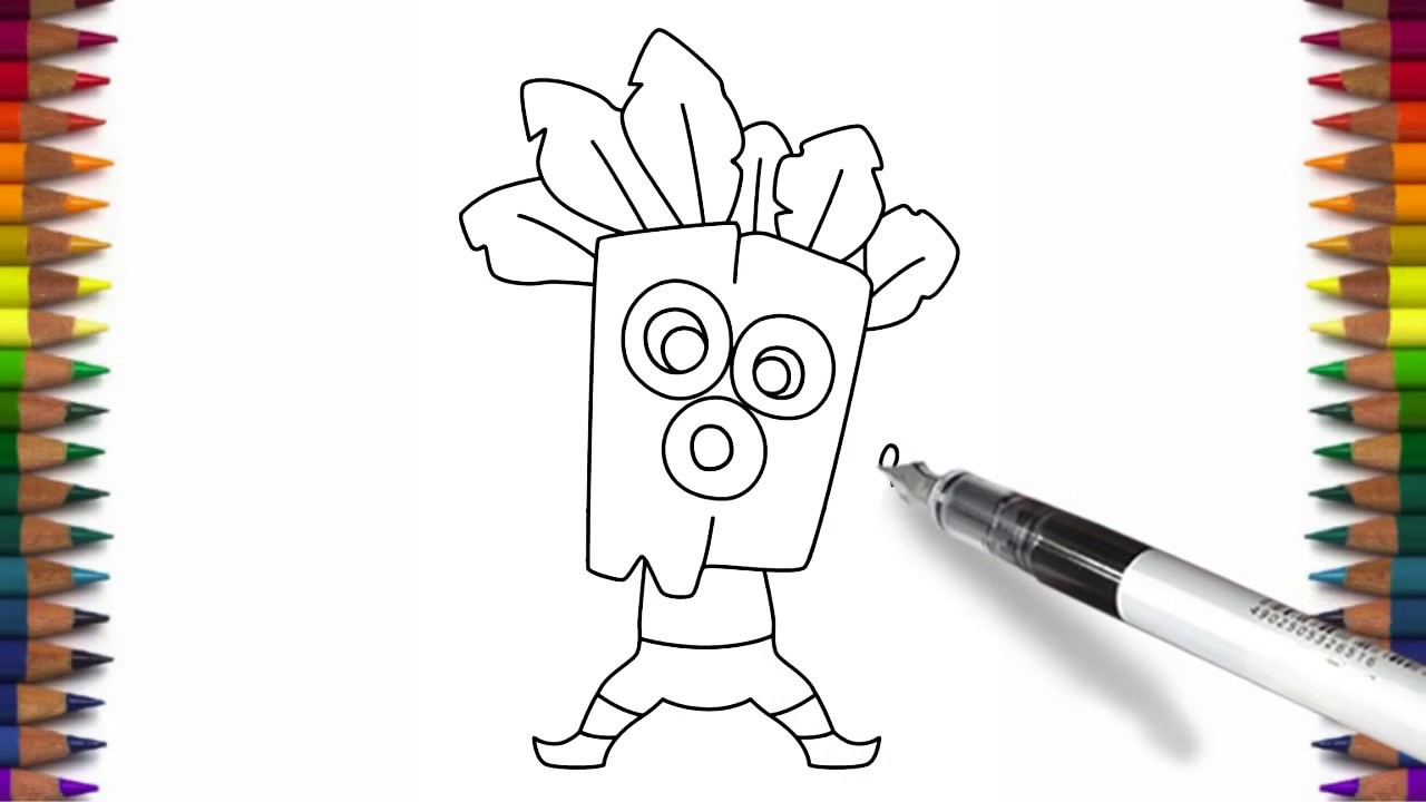 1280x720 How To Draw Clash Royale Characters Dart Goblin Step By Step