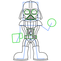 Darth Vader Cartoon Drawing at GetDrawings | Free download