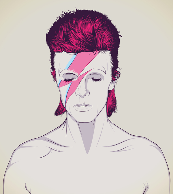 600x672 David Bowie By Craniodsgn
