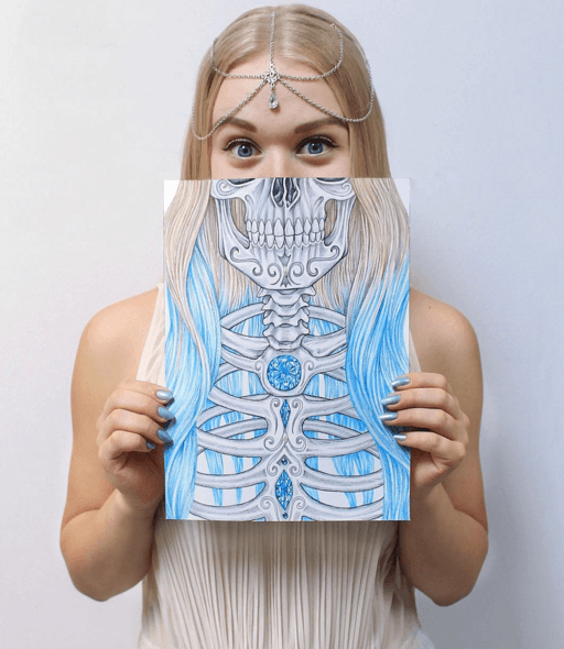 512x590 Tag Archive For Day Of The Dead Skullspiration