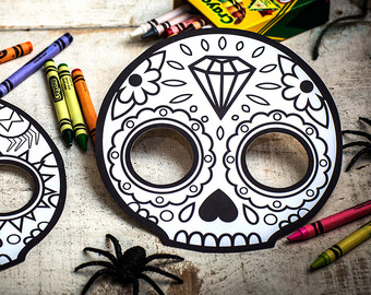 Day Of The Dead Skulls Drawing at GetDrawings | Free download