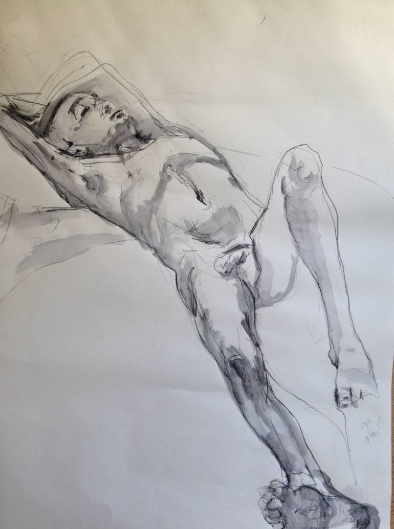 770x1035 Saatchi Art Daydreaming Drawing By Yvonne Henry