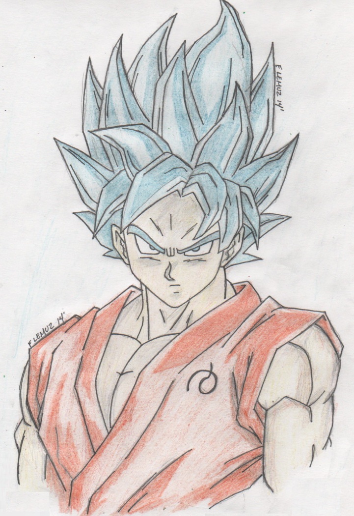 Dbz Goku Drawing at GetDrawings | Free download