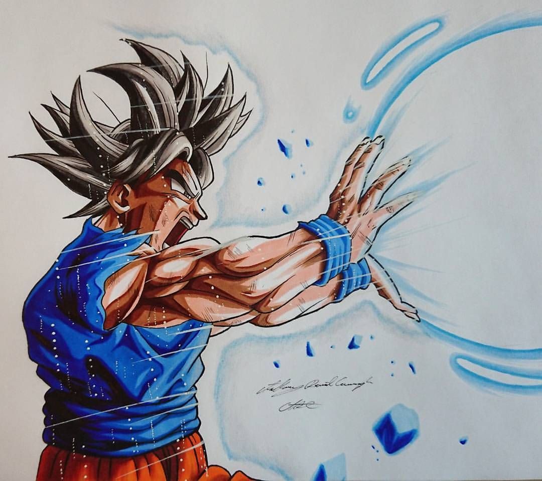 1080x958 Sick Dbz Goku Art By Adcartattack 3,663 Likes, 39 Comments