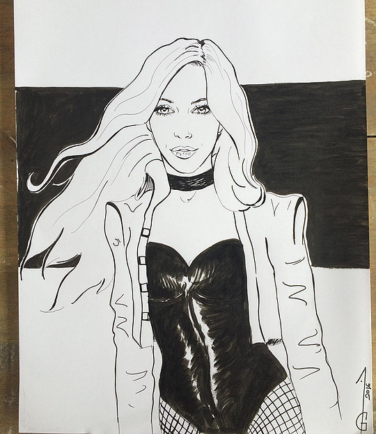 540x624 Katie Cassidy Laurel Lance