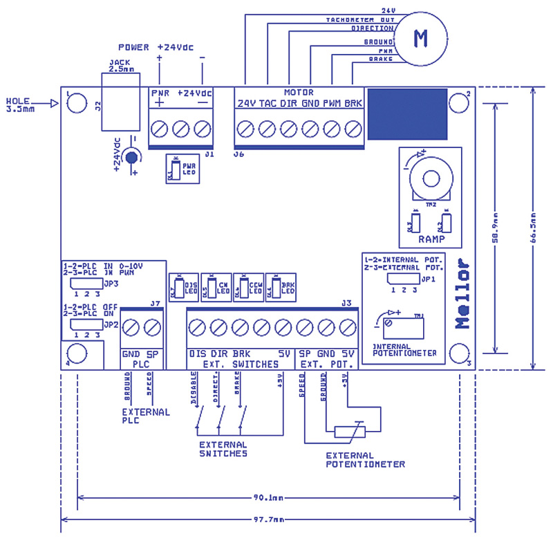 800x785 Brushless Dc Motor Control Unit