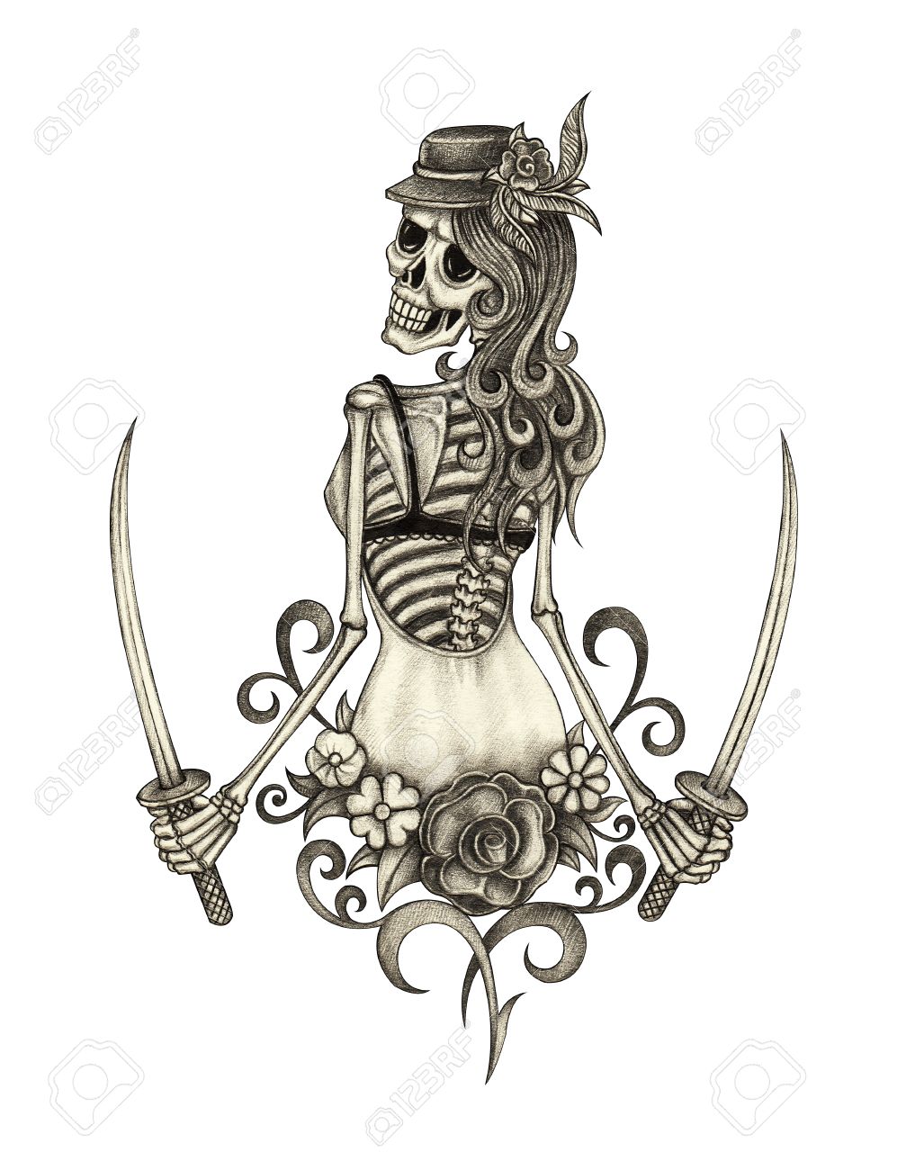 1007x1300 Women Skull Art Day Of The Dead.art Skull Women Smiley Face Day