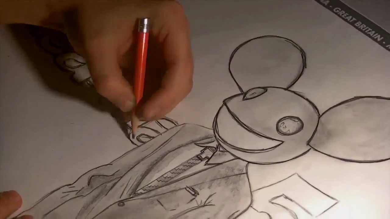 1280x720 How To Draw Deadmau5