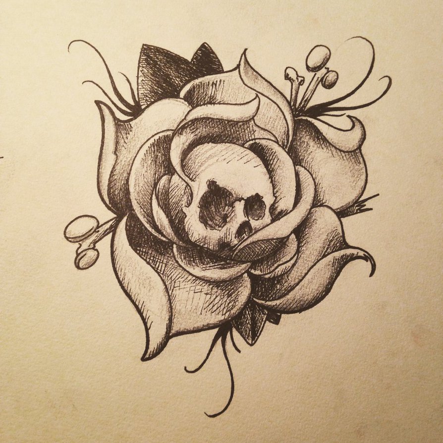 Dead Rose Drawing at GetDrawings | Free download