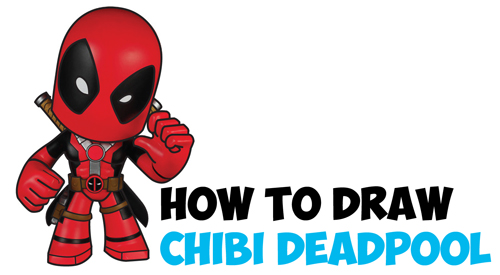 500x275 How To Draw Chibi Deadpool Easy Step By Step Drawing Tutorial