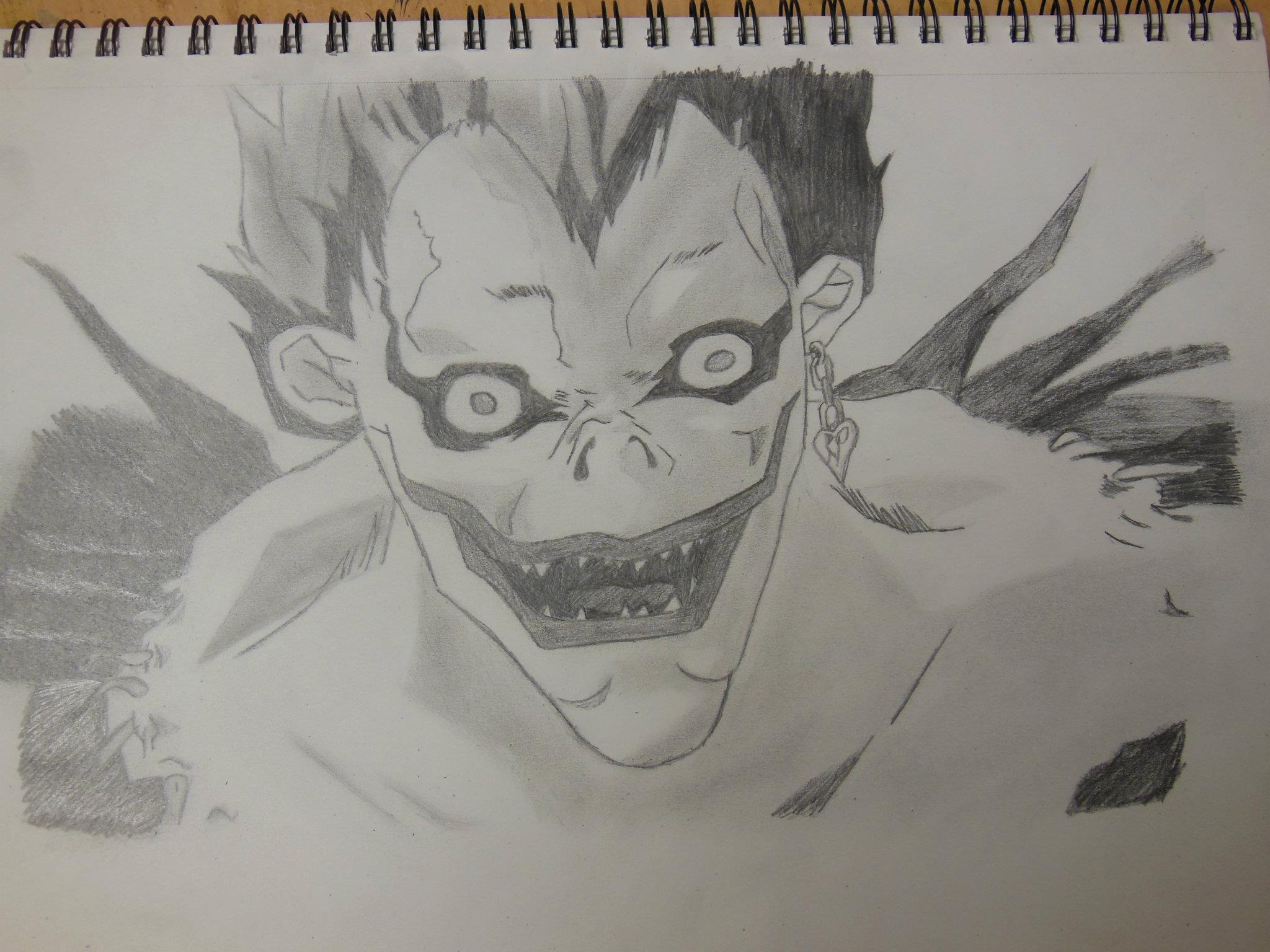 2048x1536 Death Note Drawings How To Draw L Death Note