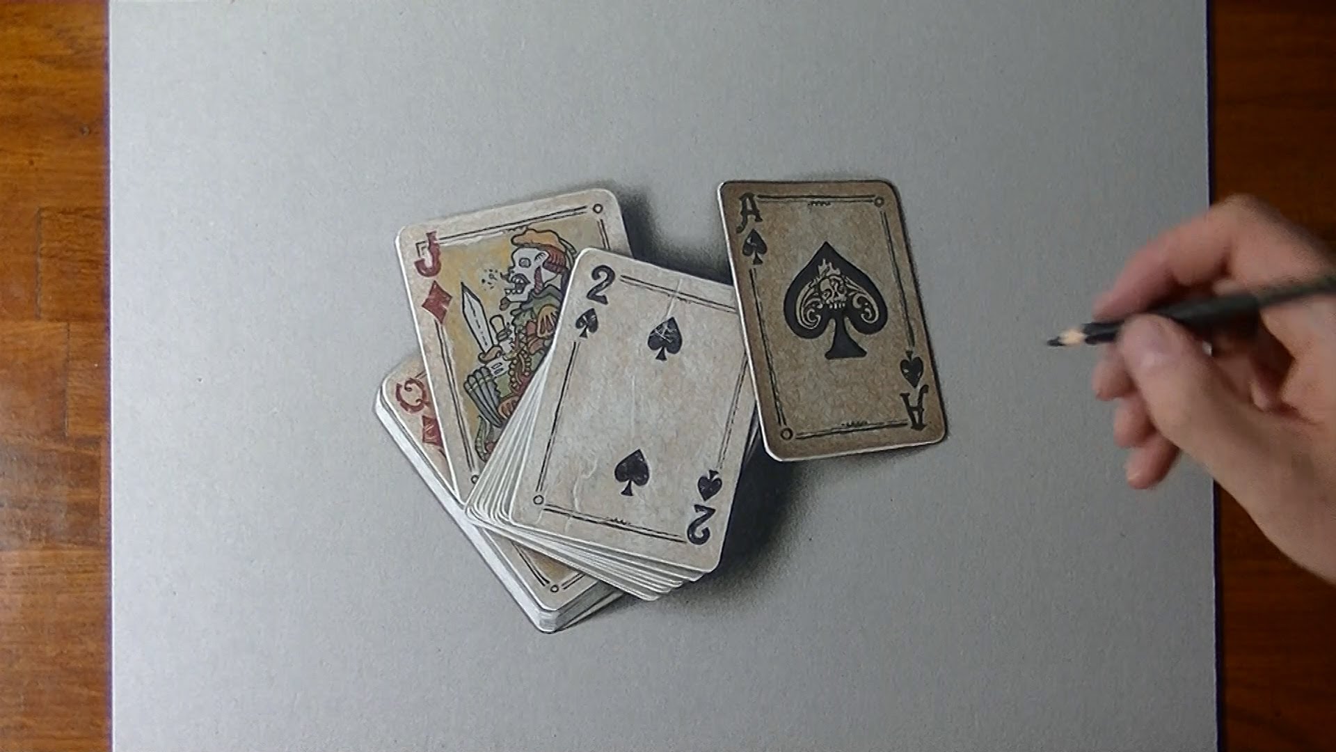 1920x1080 Red Dead Redemption's Playing Cards 3d Drawing