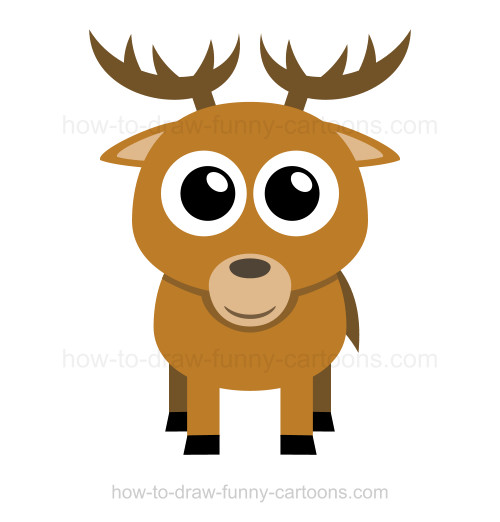 500x522 To Draw A Deer