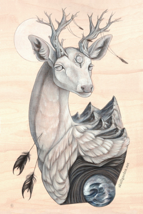 500x750 Third Eye Deer Tumblr