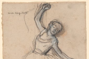 340x227 Olley Donates Degas Drawing